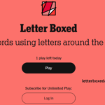 letter boxed answers