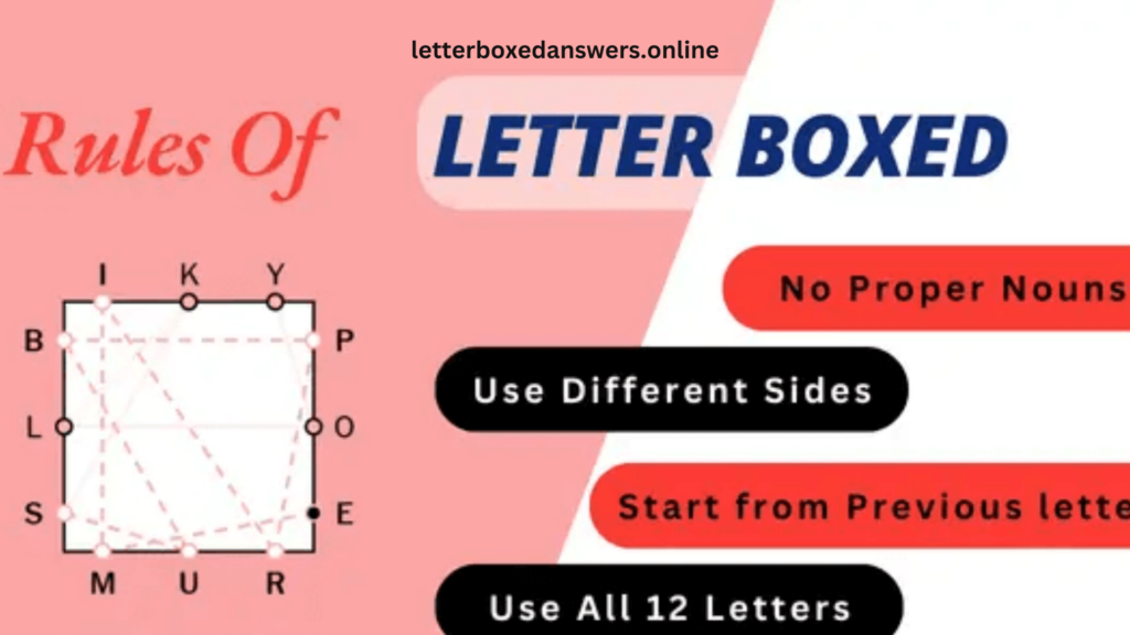 Letter Boxed Rules