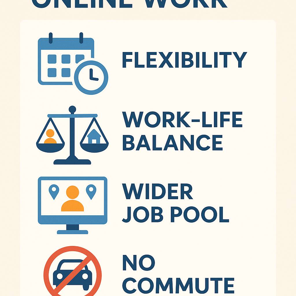 Unlocking Freedom: The Transformative Benefits of Online Work